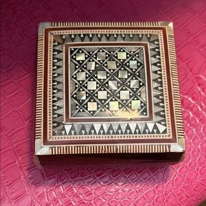 Intricate Geometric Wooden Box